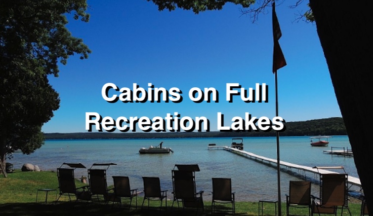 Michigan Cabin Rentals on All-Sport Lakes